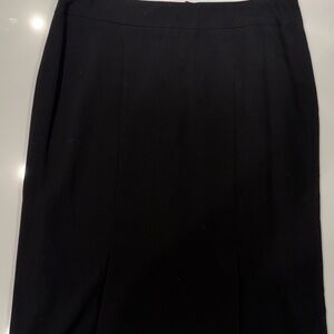 CHANEL Classic Black Pencil Skirt